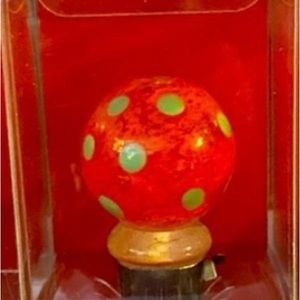 Ball LED Glass Wine Stoppers color changing with Switch  Nice Metal/Rubber